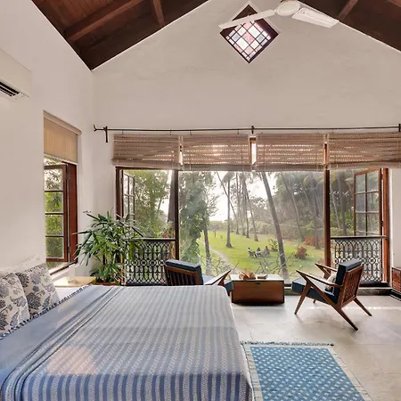 Saffronstays Thalassea - 4Bhk Beachfront Villa With Lawn & Private Beach Access-2